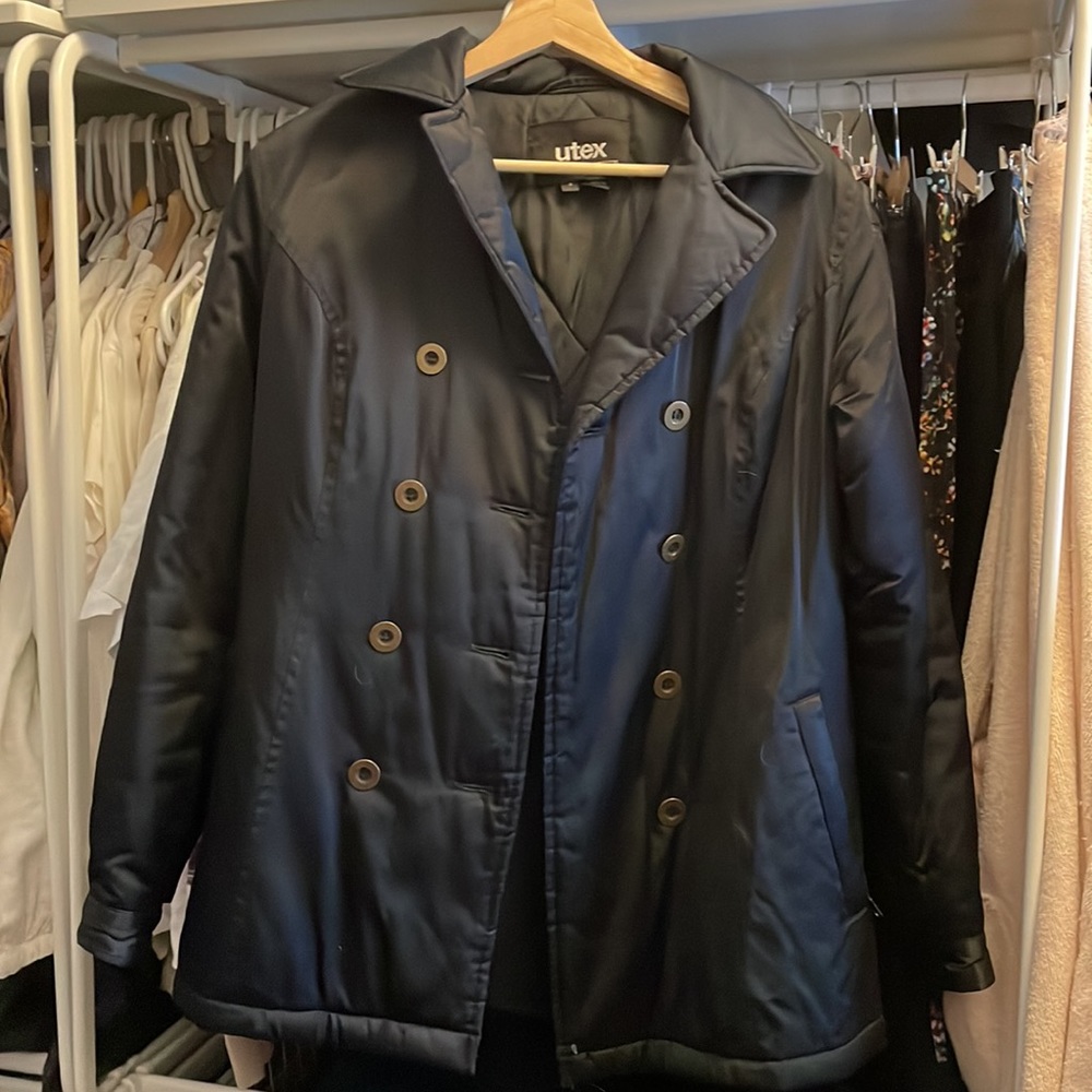 Utex nylon peacoat